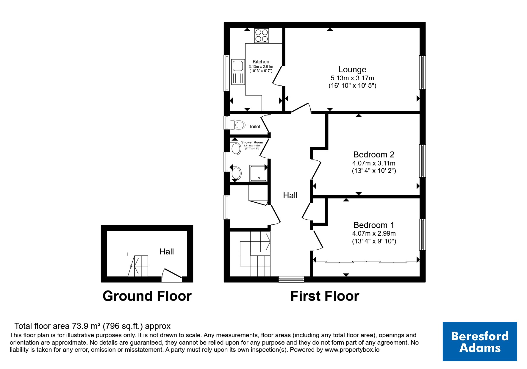 28, Derwent Crescent, Wrexham floorplan