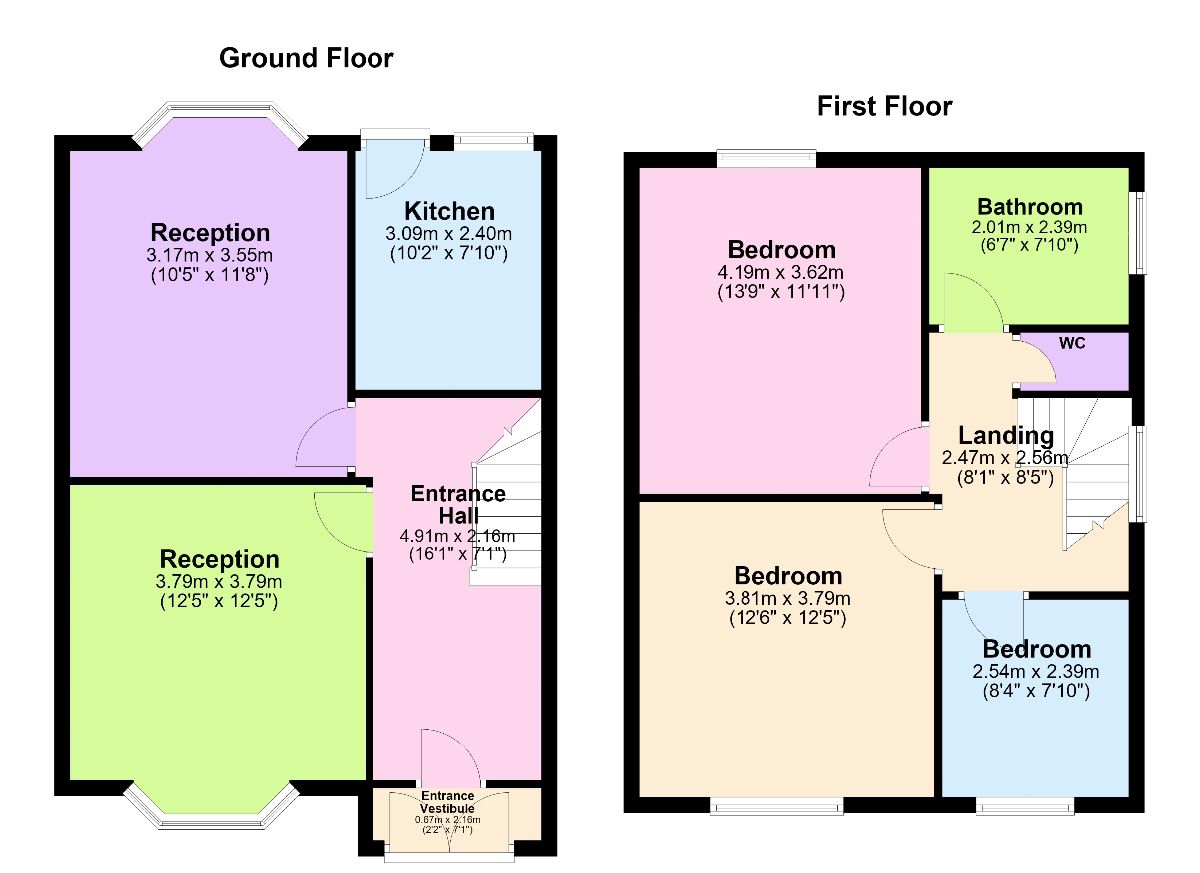 13 Pilkington Road, Bolton floorplan