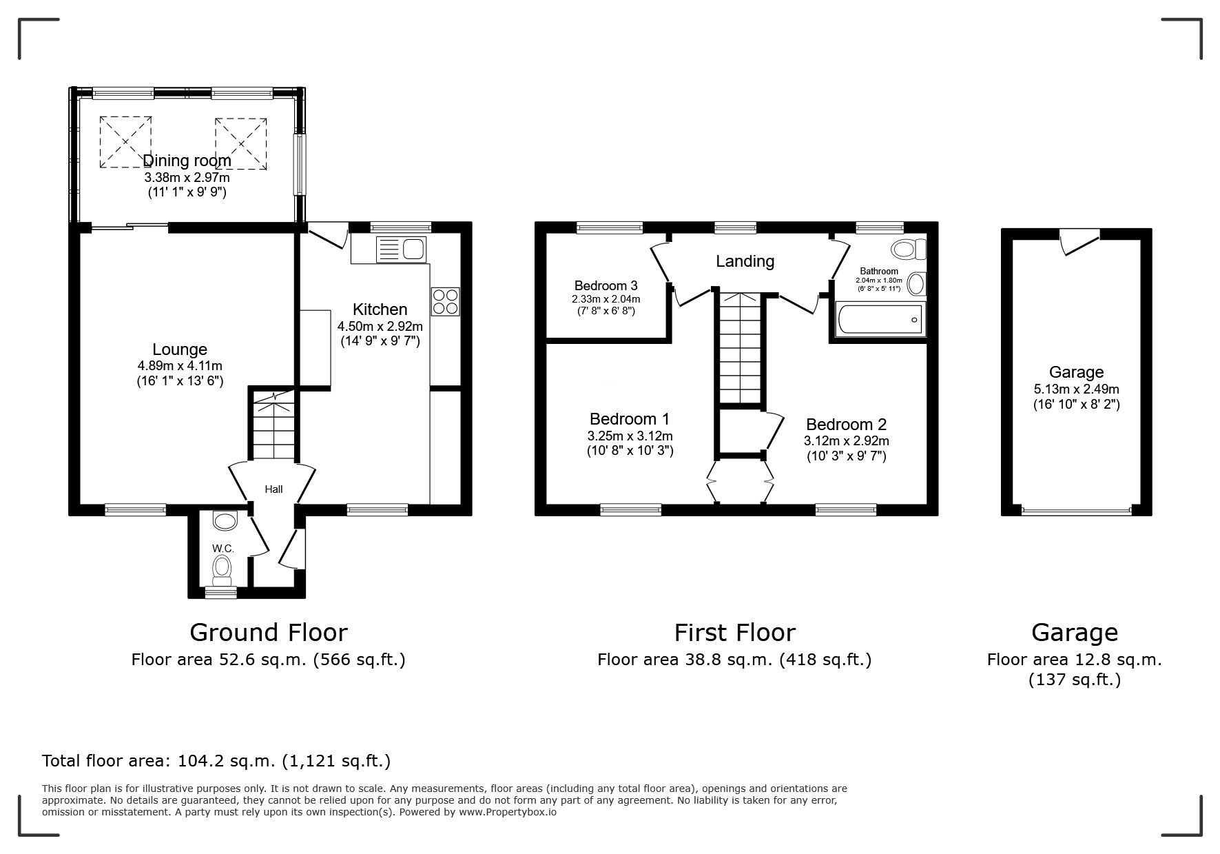 63, Travellers Lane, Hatfield floorplan