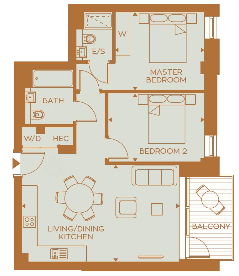 2 Bedrooms Flat to rent in Victoria Drive, London SW19