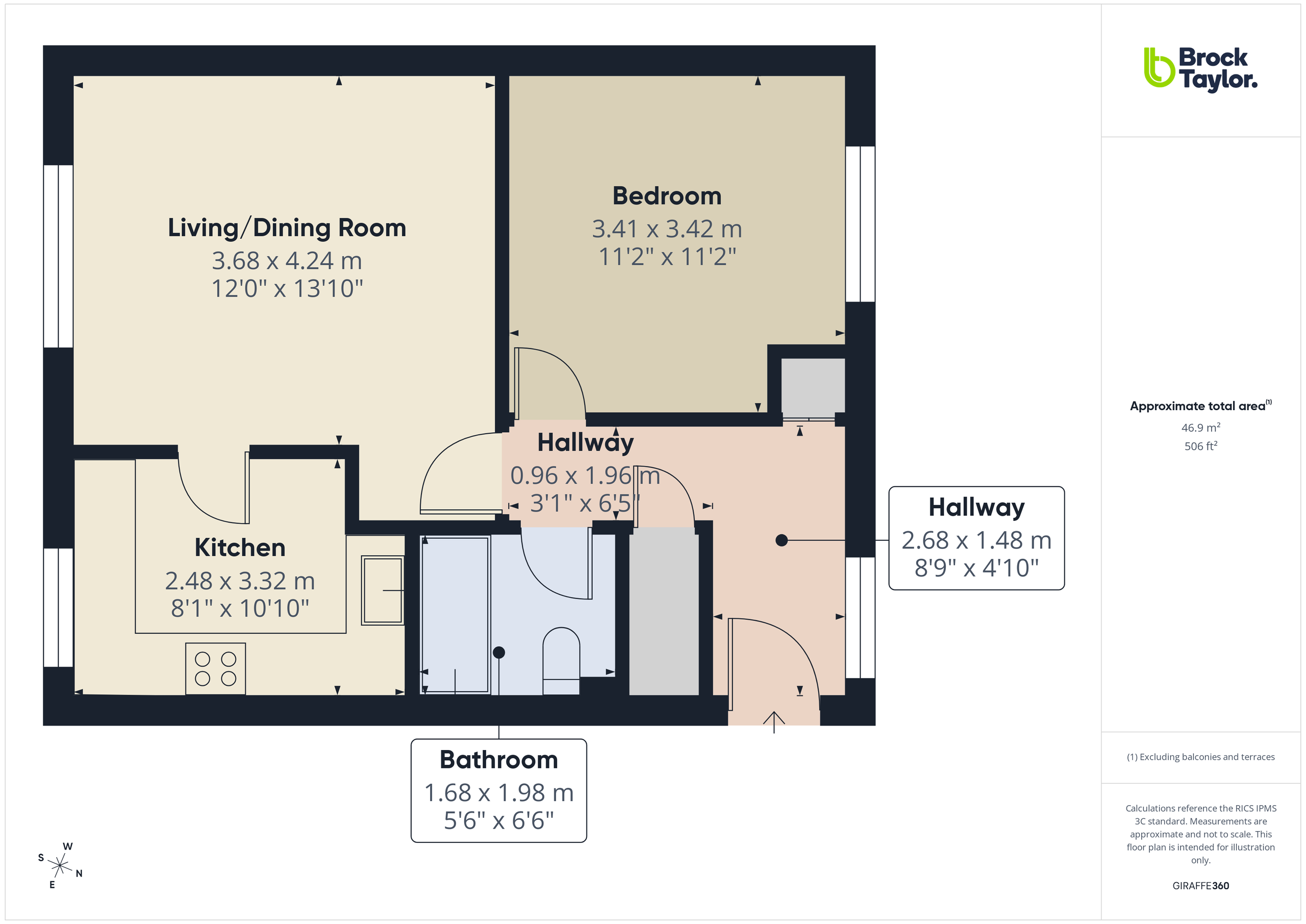 73 Greenacres, Horsham floorplan