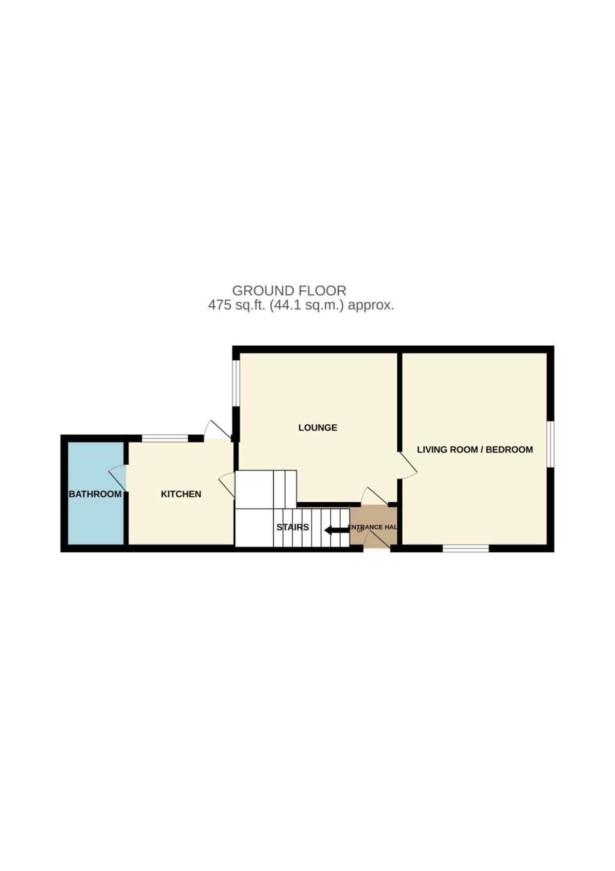 4 Myrtle Street, Middlesbrough floorplan