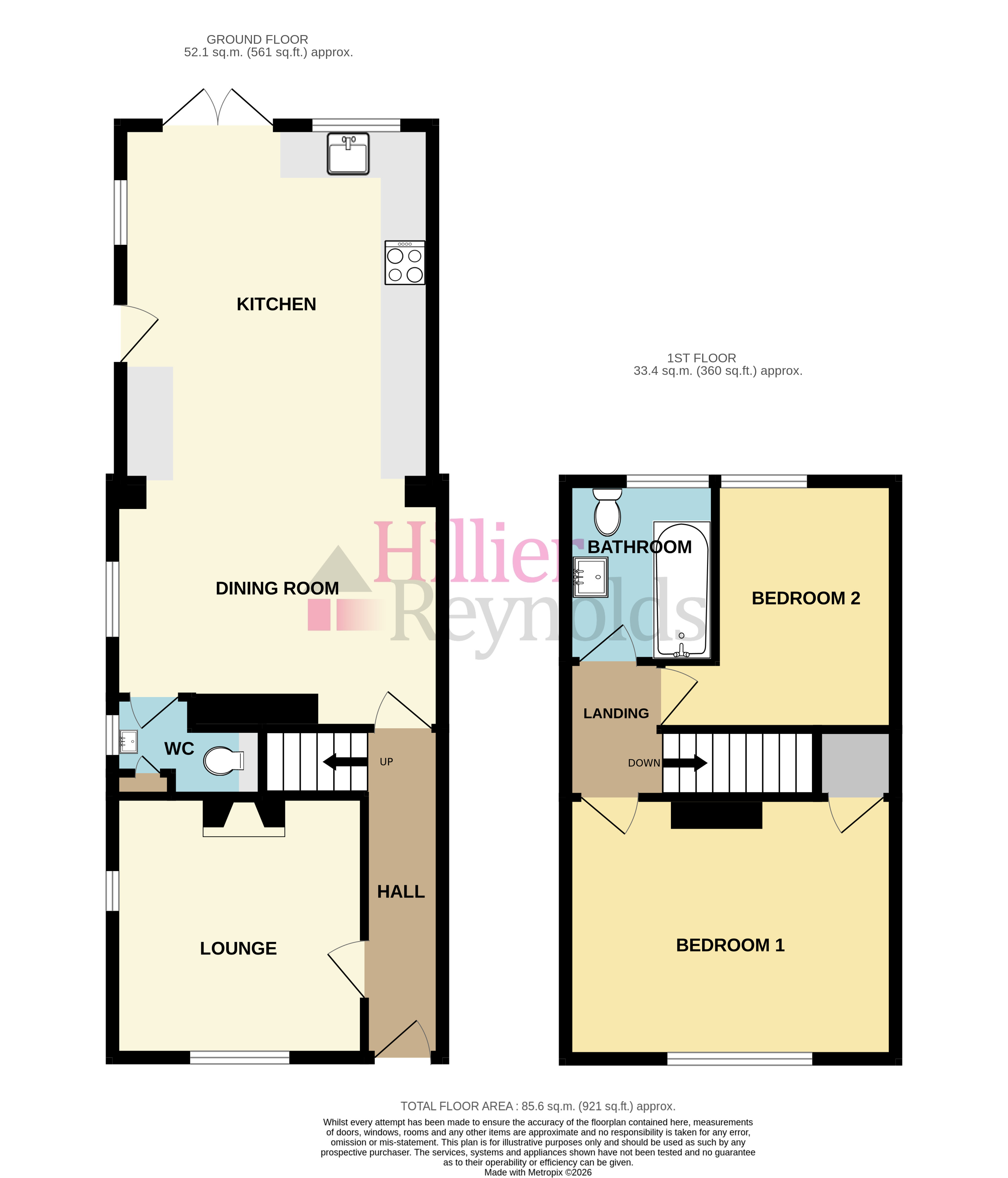 3, Long Mill Lane, St. Mary's Platt floorplan