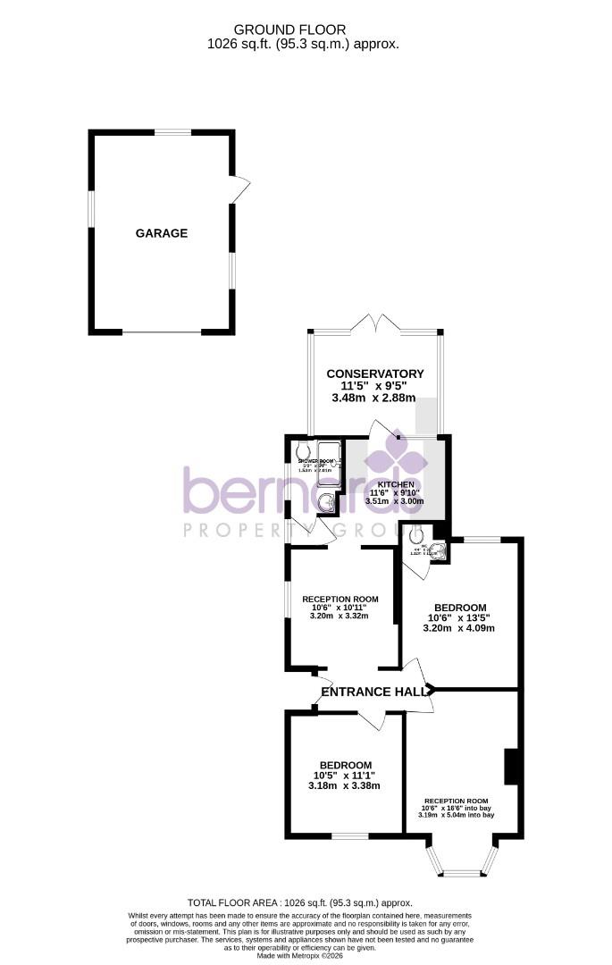 38, Carshalton Avenue, Portsmouth floorplan