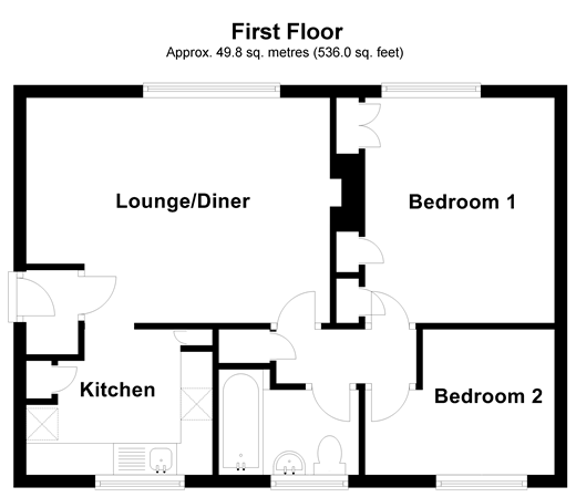 2 Bedrooms Flat for sale in Military Road, Canterbury, Kent CT1