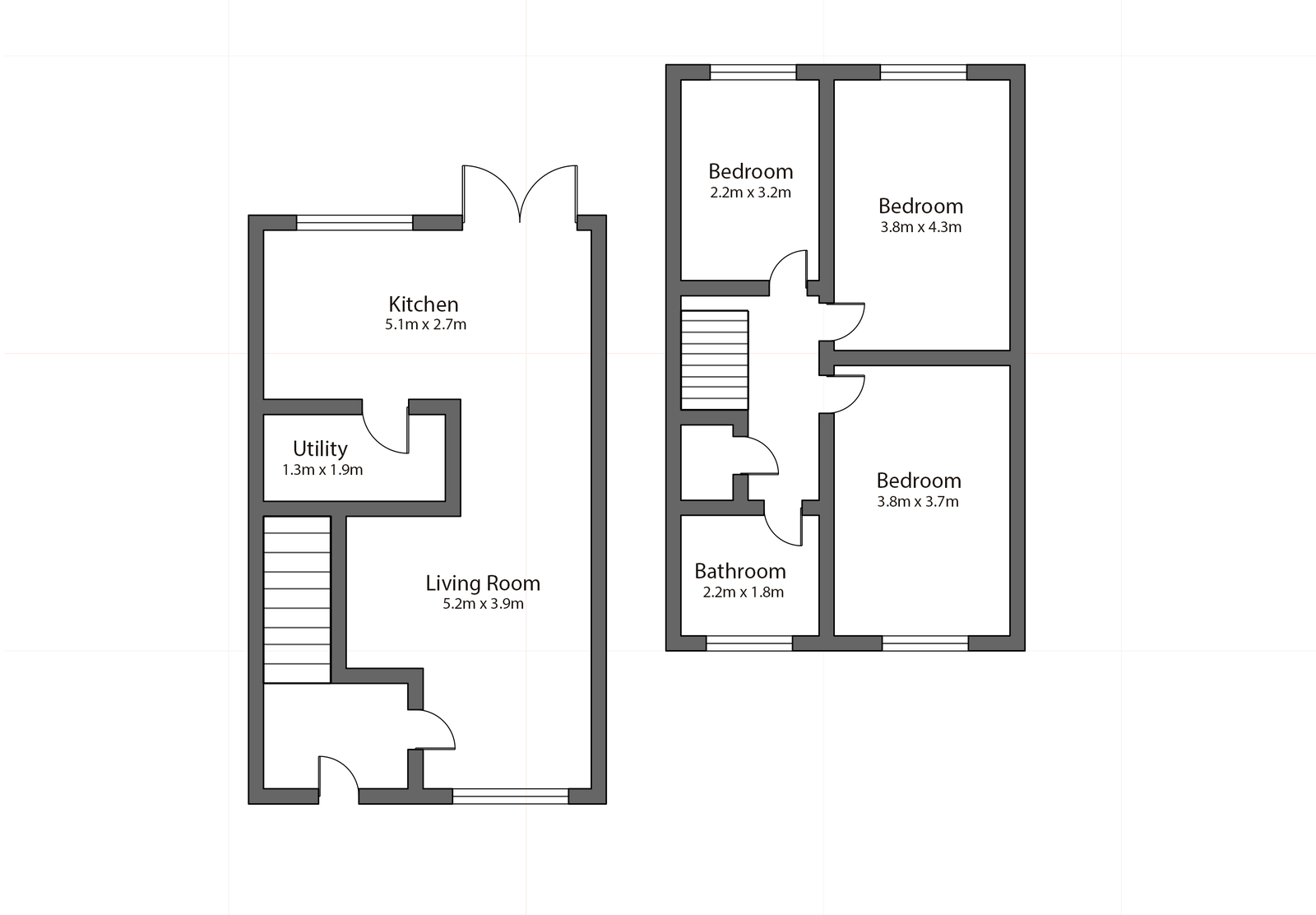 10, Carver Row, Chester floorplan