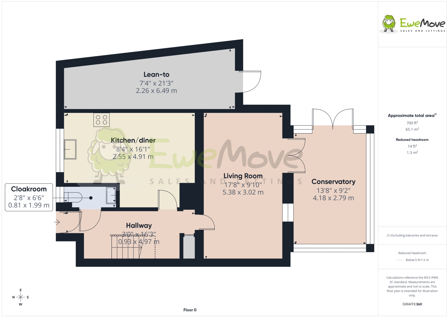 108, Harefield Road, Northampton floorplan