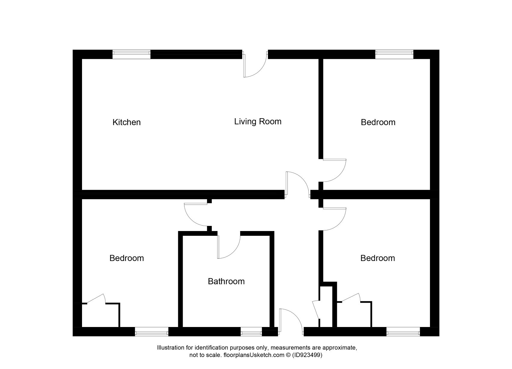East Leven Street, Burntisland KY3, 3 bedroom flat for sale 63664420