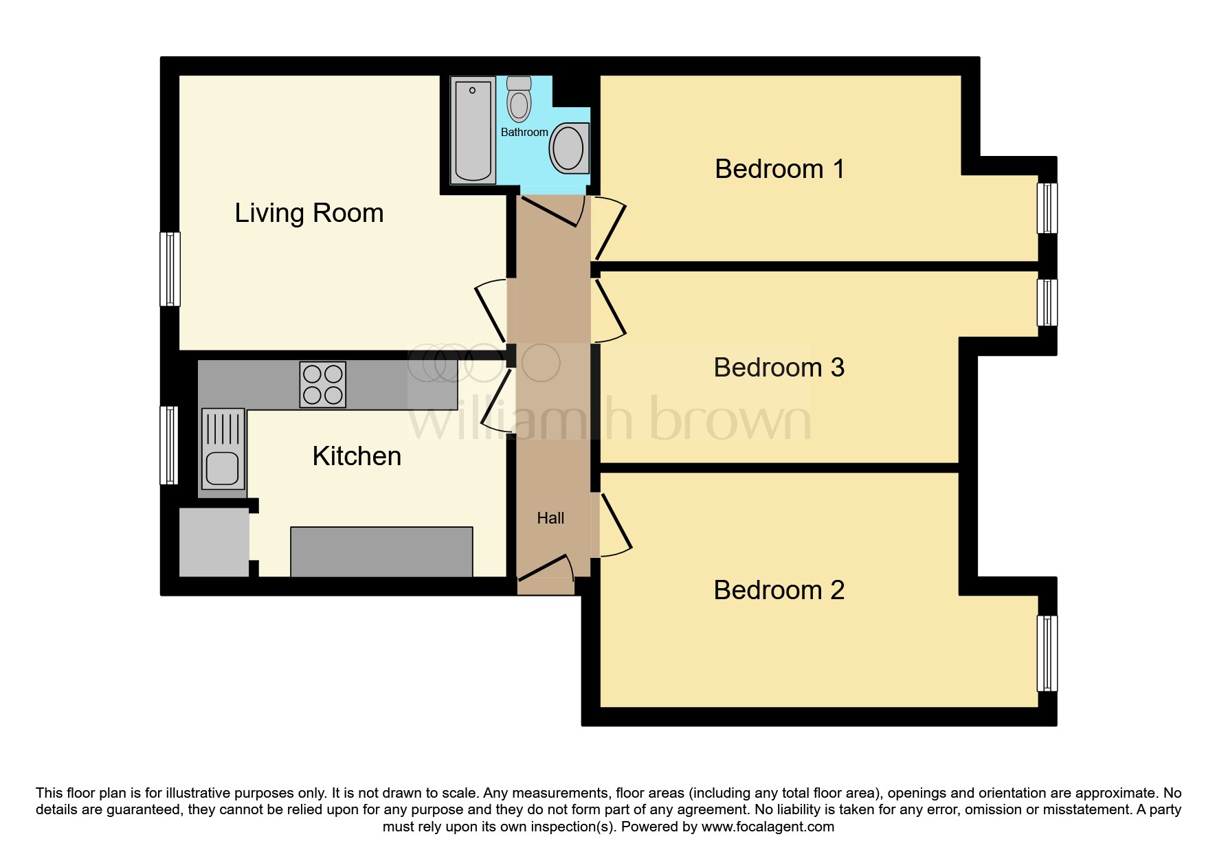 22, Kelso Heights, Belle Vue Road, Leeds floorplan
