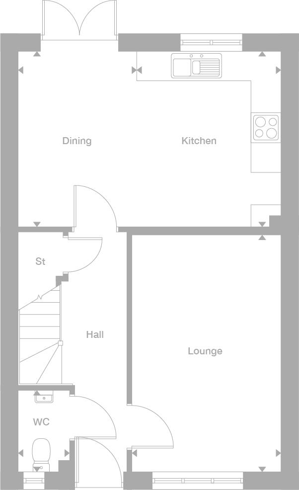 96, Off Catterick Road, Brough With St Giles, Catterick Garrison floorplan