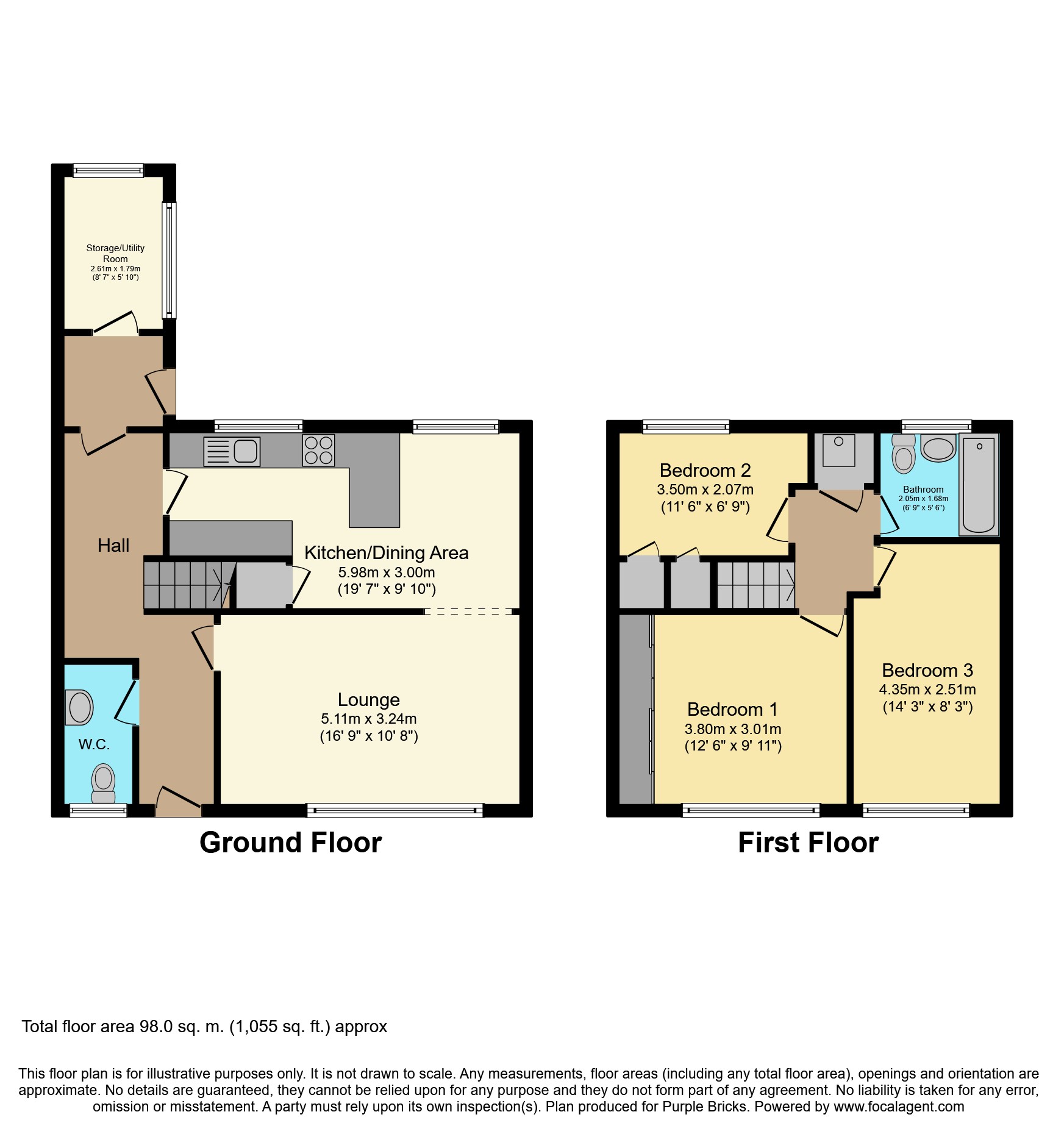 3 Bedrooms Terraced house for sale in Vardon Road, Stevenage SG1