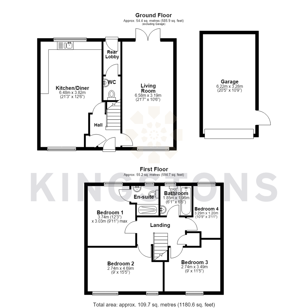 4, Macdonald Close, Melksham floorplan
