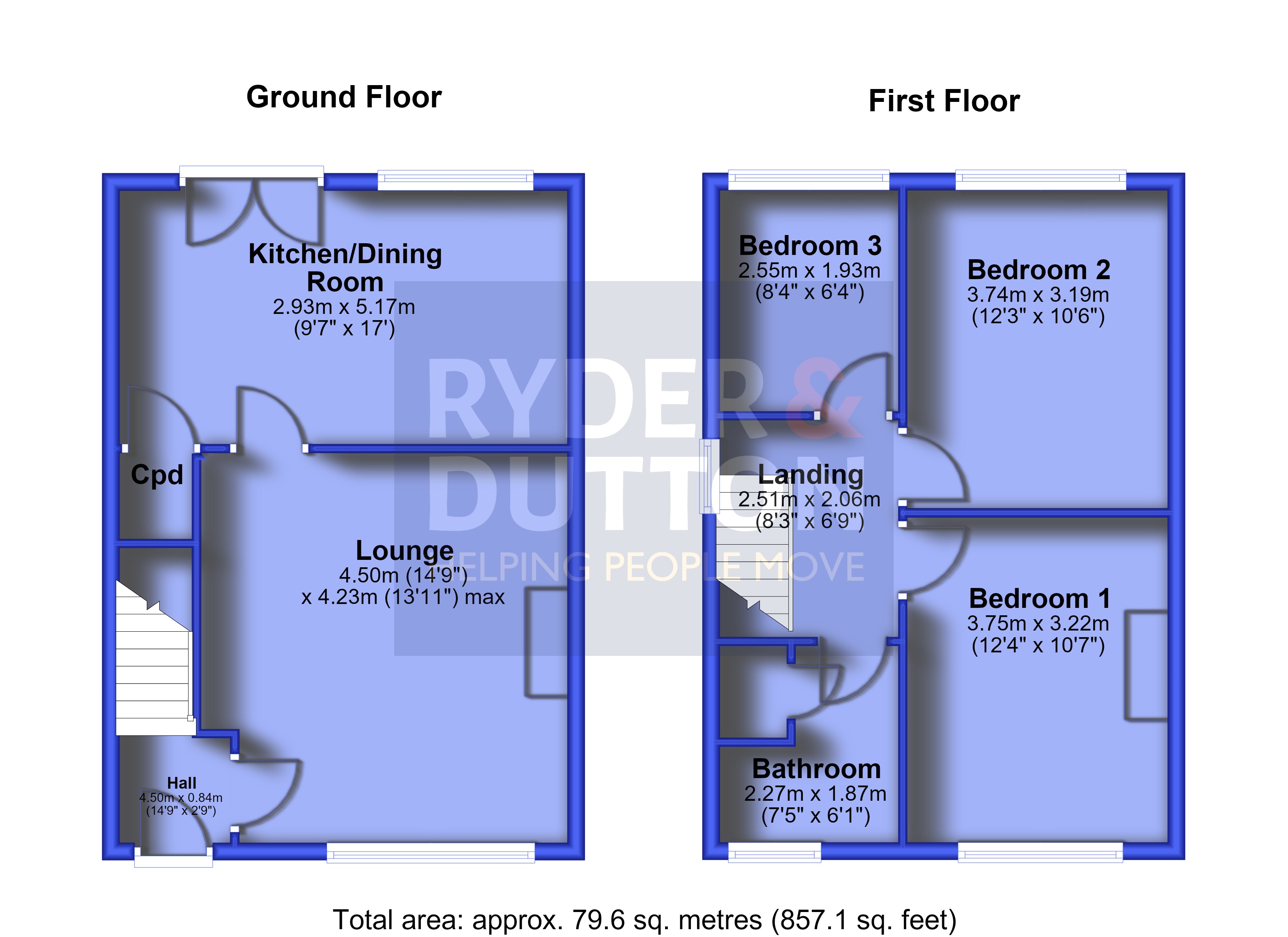 Maple Close, Shaw floorplan