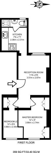 2 Bedrooms Flat for sale in Dean Road, Hounslow TW3