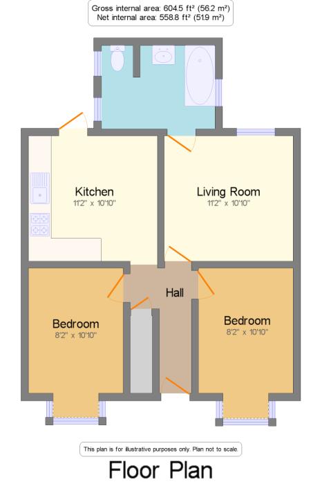 2 Bedrooms Flat for sale in Bembridge Street, Brighton, East Sussex BN2