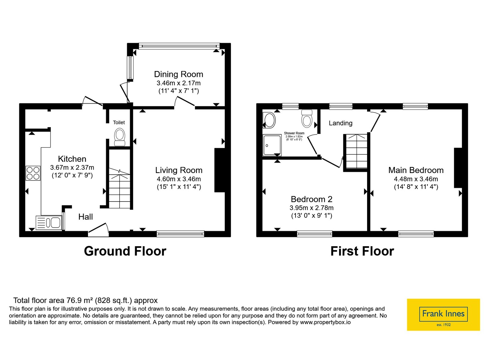 46, Wisgreaves Road, Derbyshire floorplan
