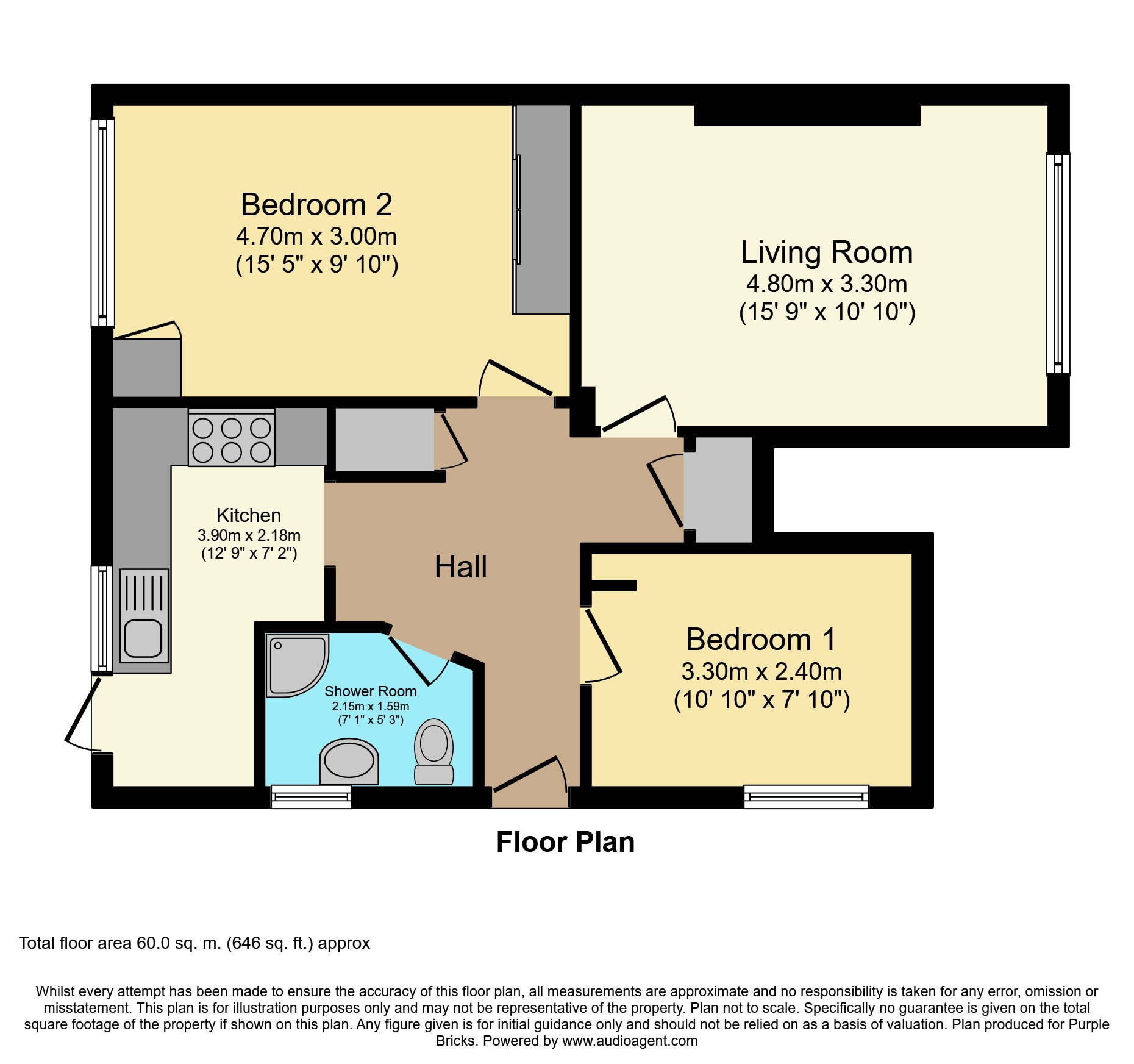 2 Bedrooms Maisonette for sale in Cambridge Road, Teddington TW11