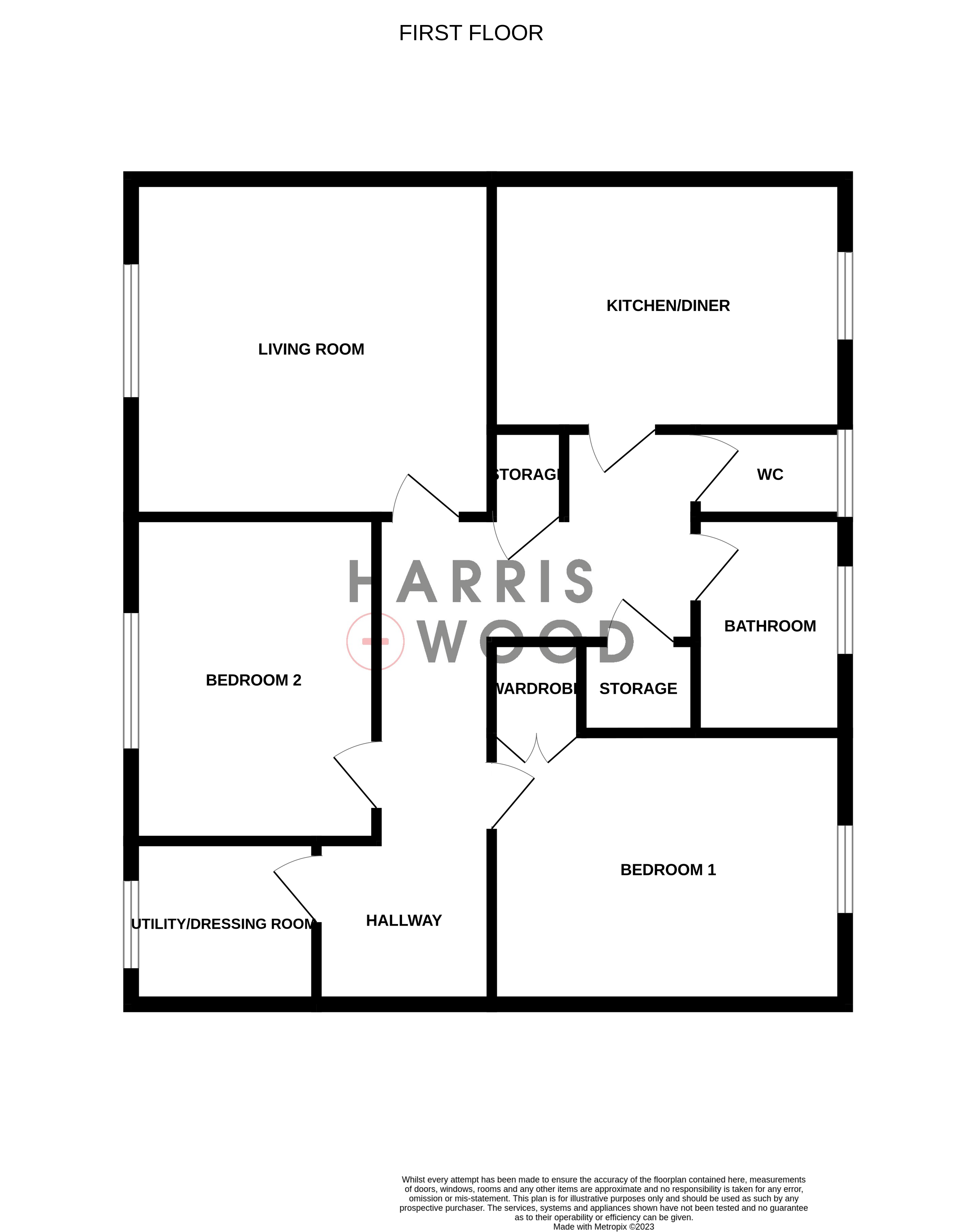 23, Ransom Court,, Chase Road West, Colchester floorplan
