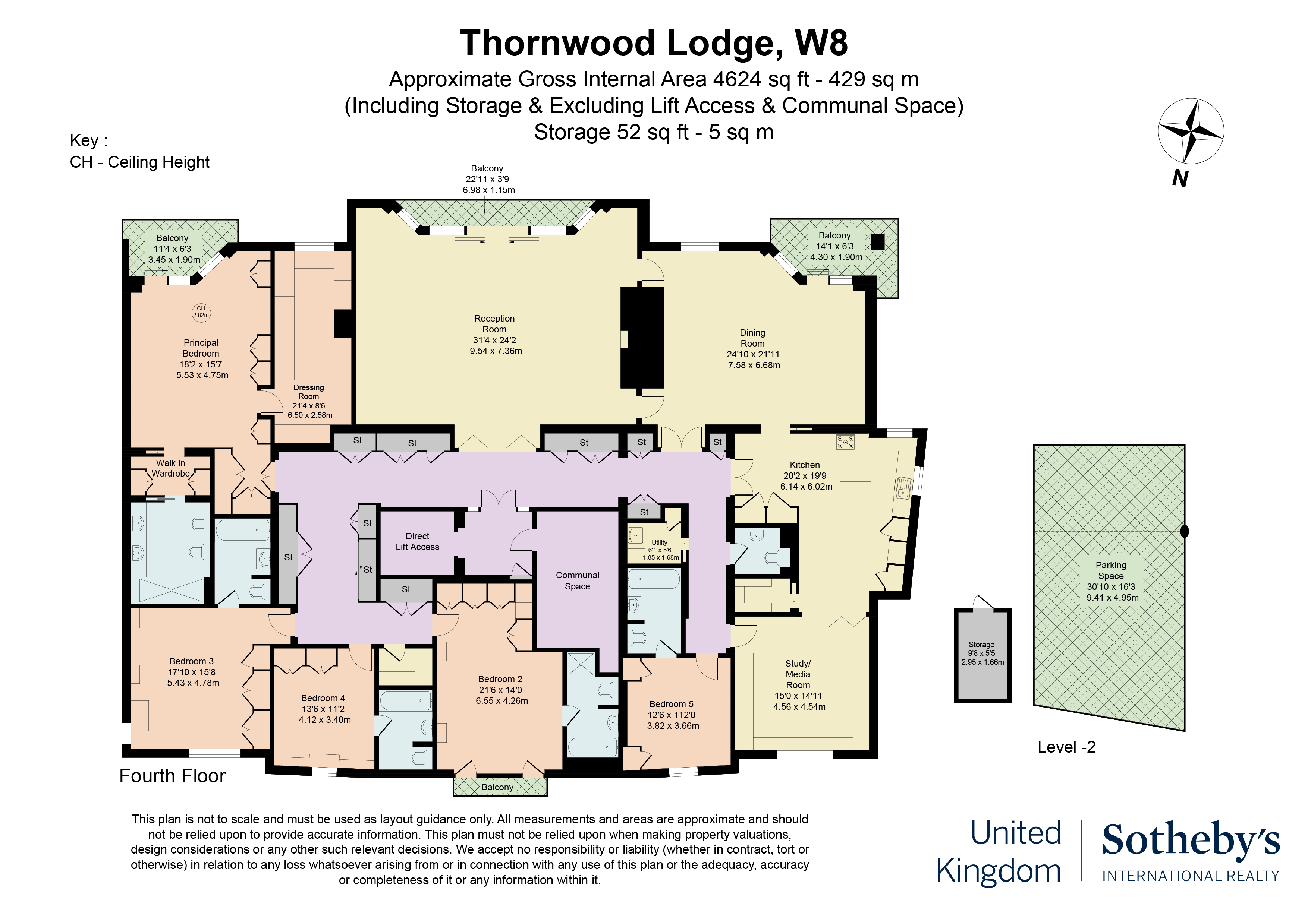Thornwood, Thornwood Lodge, Kensington floorplan
