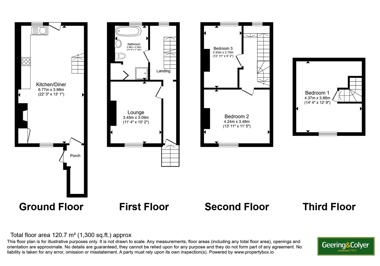 De Burgh Street, Kent floorplan