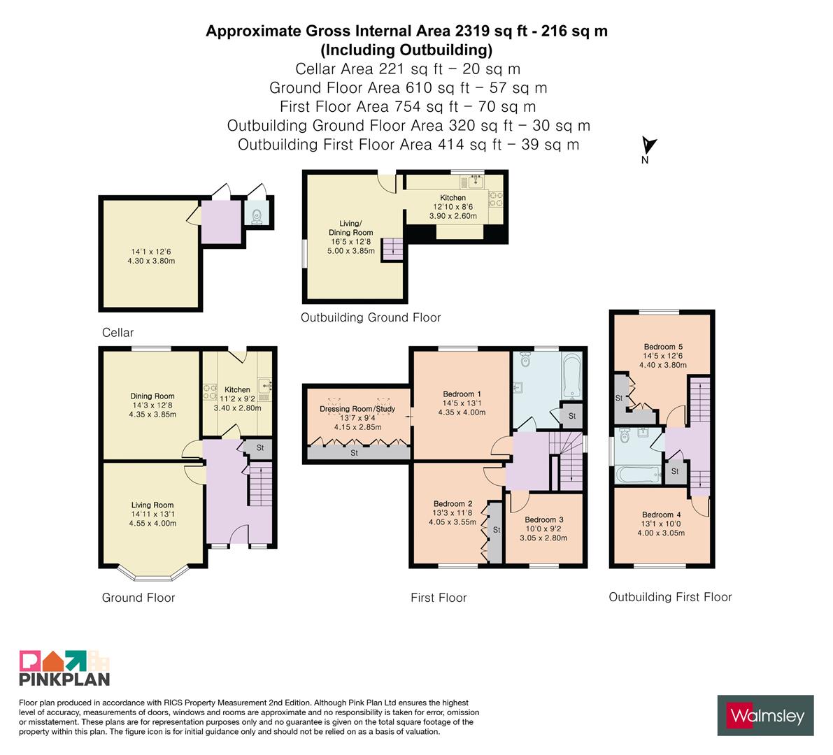 205, Henley Road, Reading floorplan