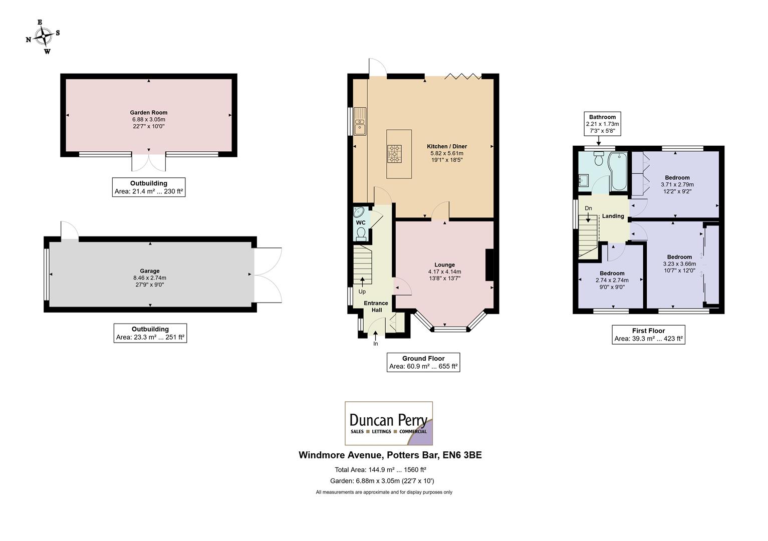25, Windmore Avenue, Potters Bar floorplan
