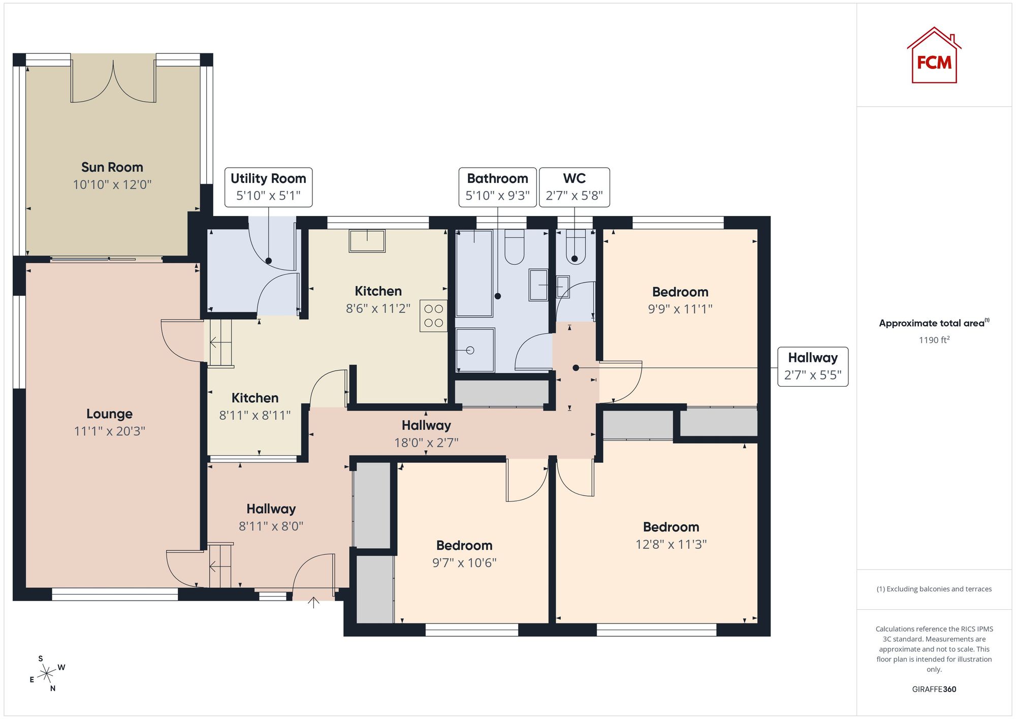 Claremont, Egremont floorplan