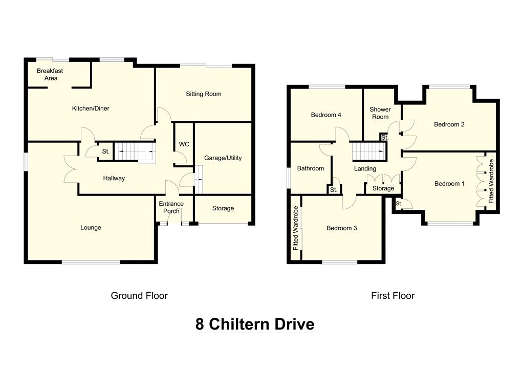 4 Bedrooms Parking/garage for sale in Chiltern Drive, Mirfield, West Yorkshire WF14