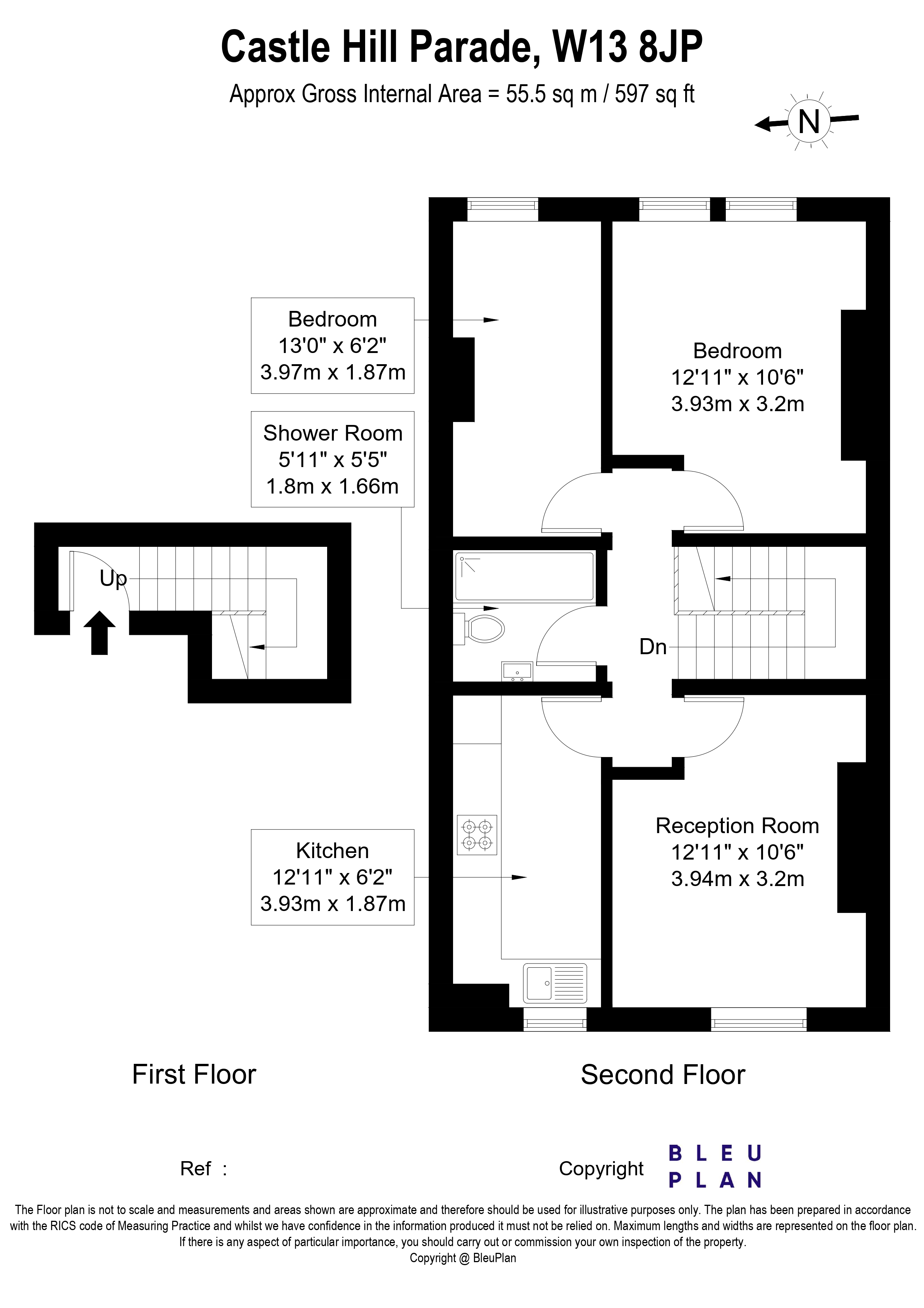 The Avenue, West Ealing floorplan