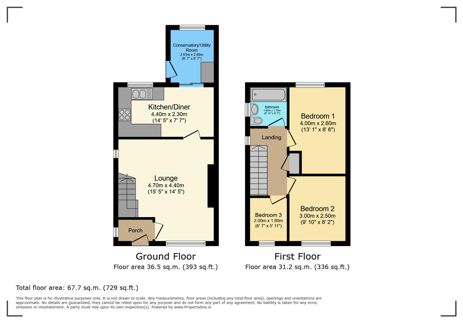 16, Landing Close, Selby floorplan