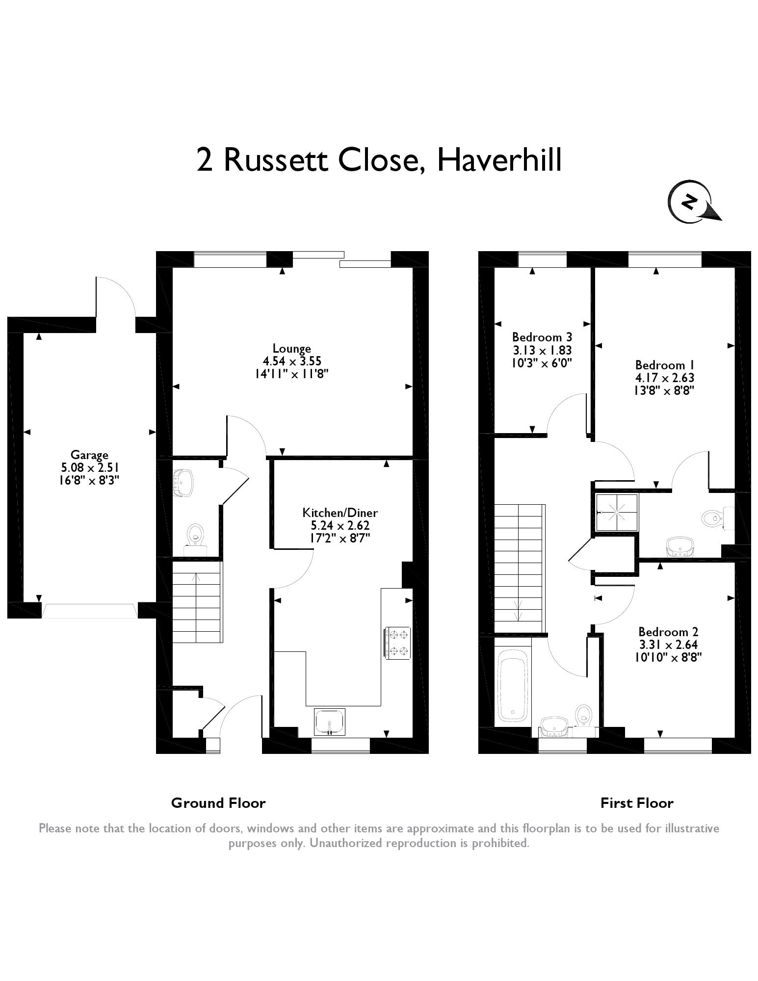 3 Bedrooms Semi-detached house for sale in Russett Close, Haverhill CB9