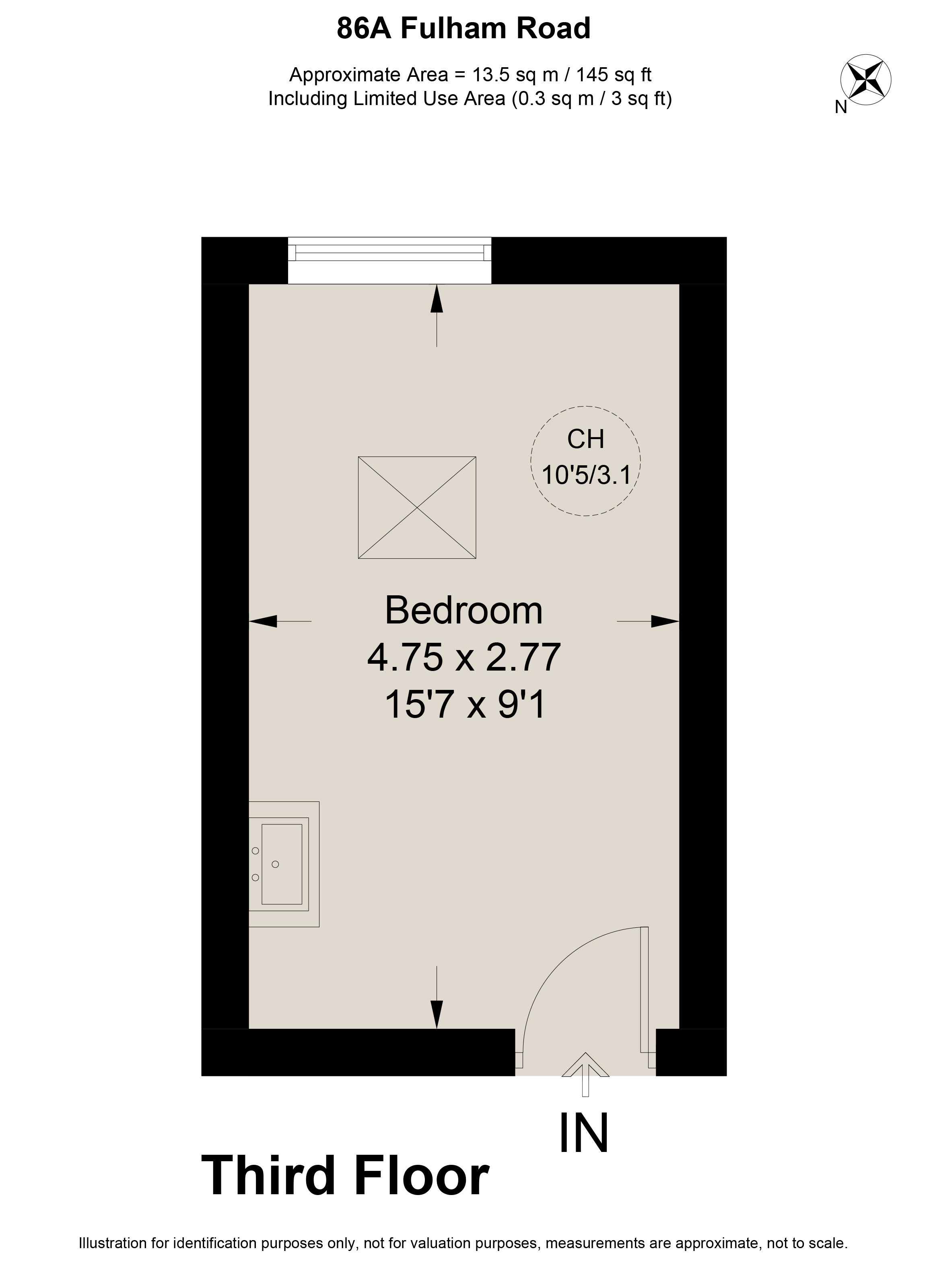Rockhopper, 86a, Fulham Road, London floorplan