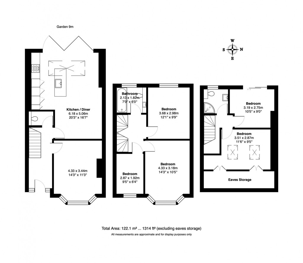 120, Barriedale, New Cross floorplan