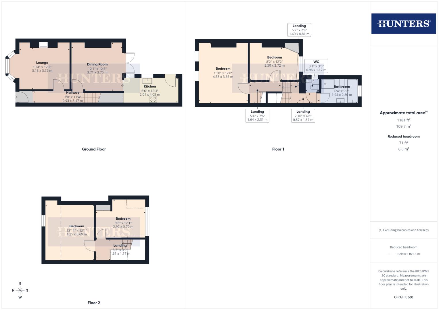 16, Carlton Street, Bridlington floorplan