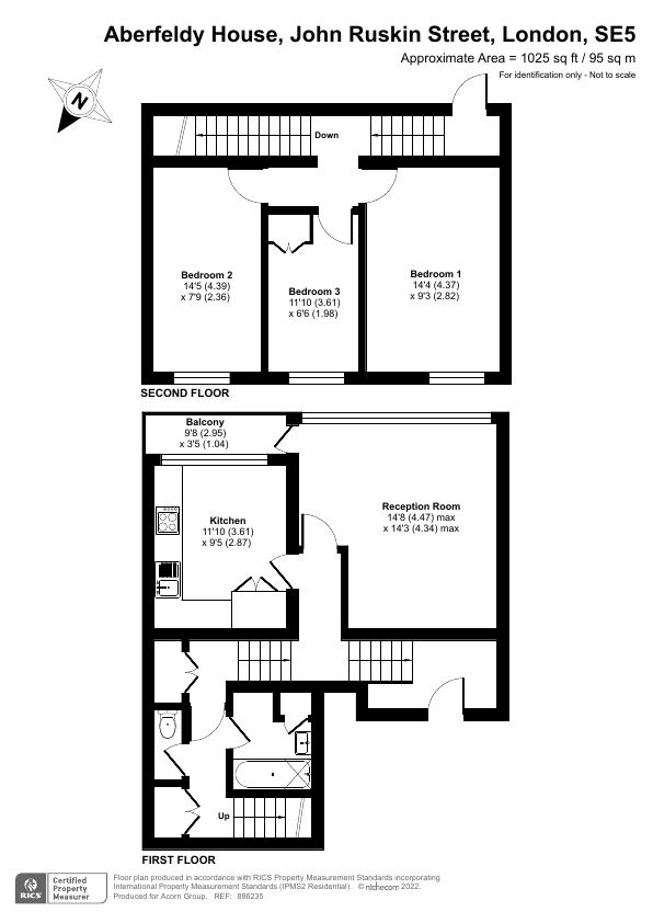 John Ruskin Street, London SE5, 3 bedroom for sale