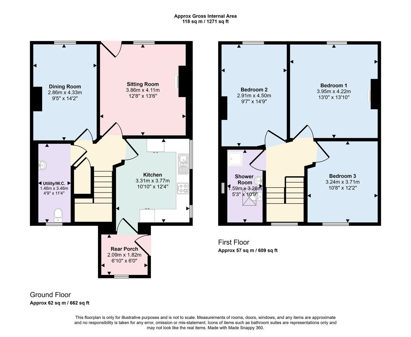 Slate Cottage, High Hill, Keswick floorplan