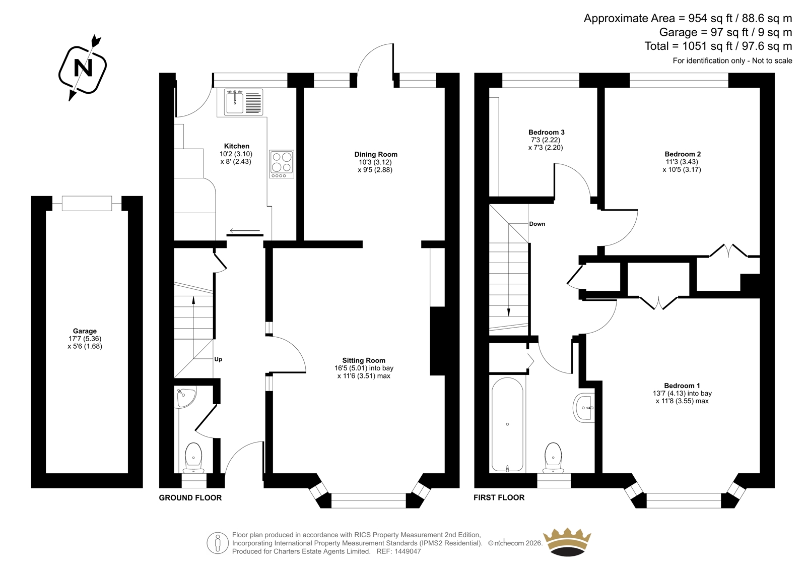 6, The Saltings, Hampshire floorplan