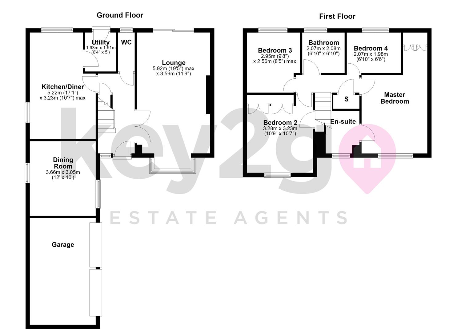 Farm View Close, Sheffield floorplan