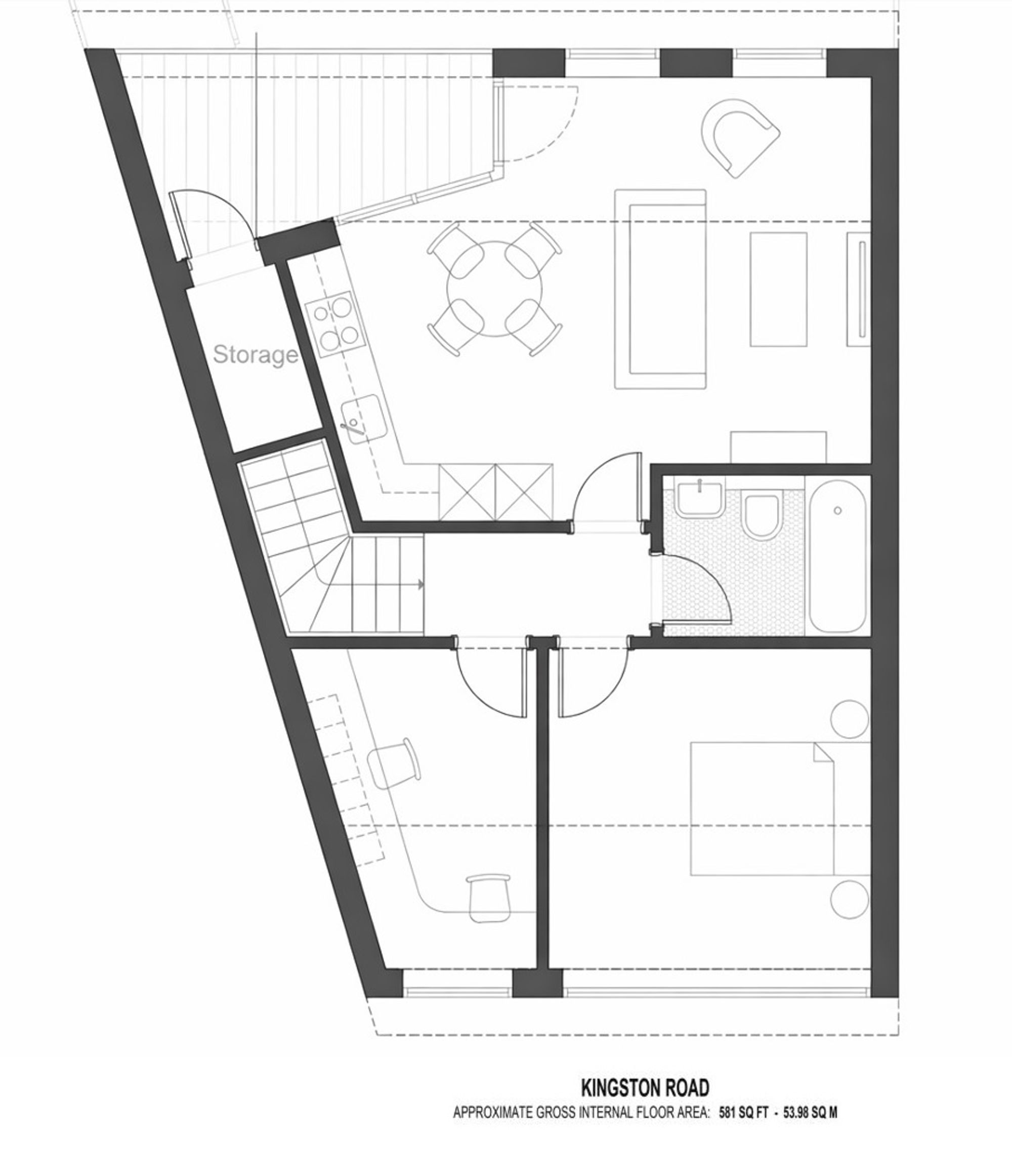 366e Kingston Road, Epsom floorplan