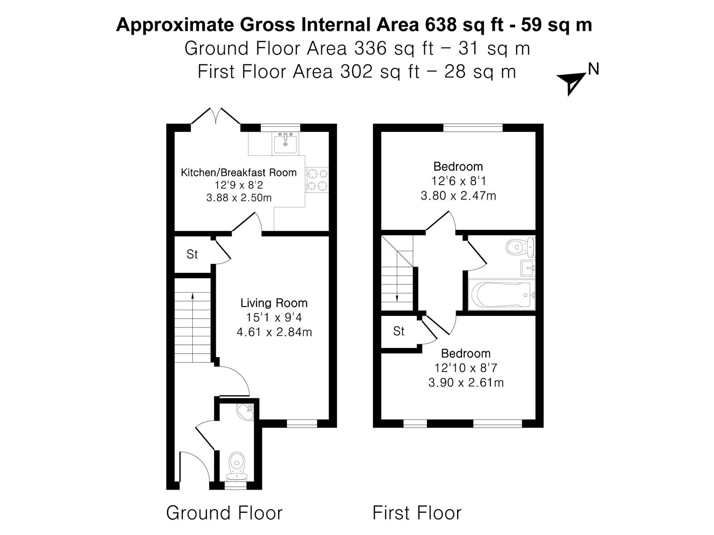 15, Hop Bine Drive, Cambridge floorplan