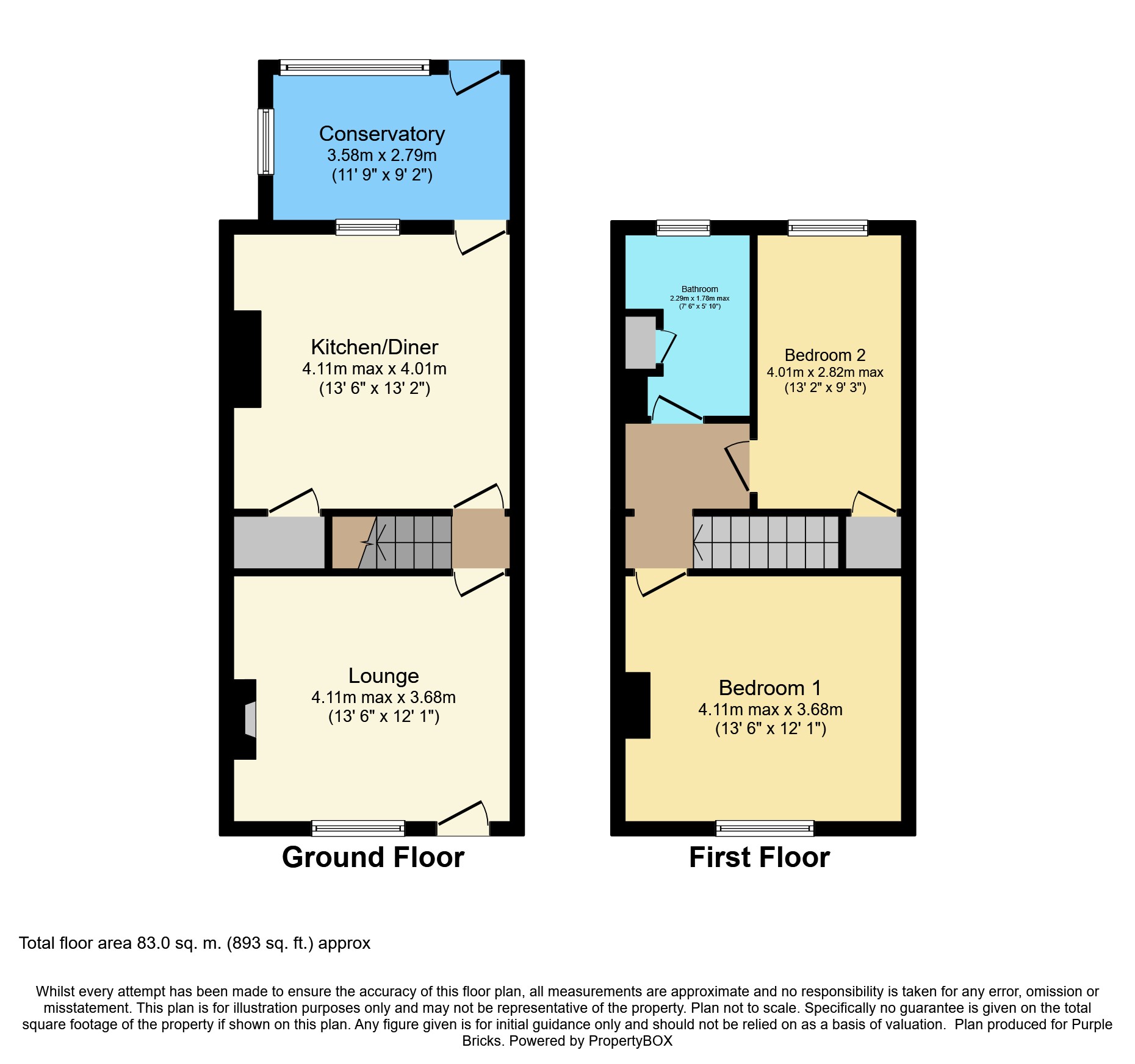 2 Bedrooms Terraced house for sale in Victoria Street, Hemsworth, Pontefract WF9