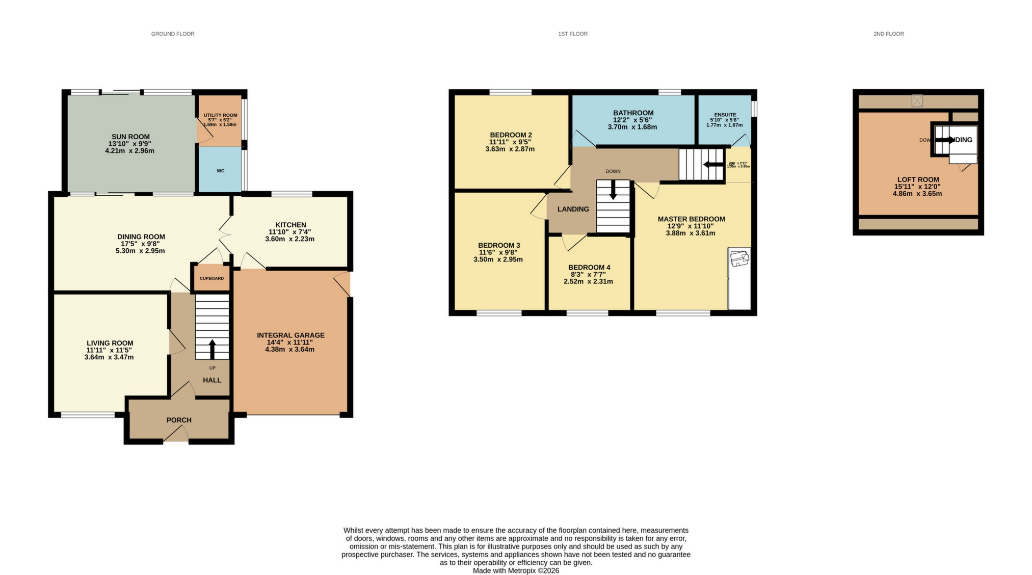 4, Elmhurst Avenue, Yeovil floorplan