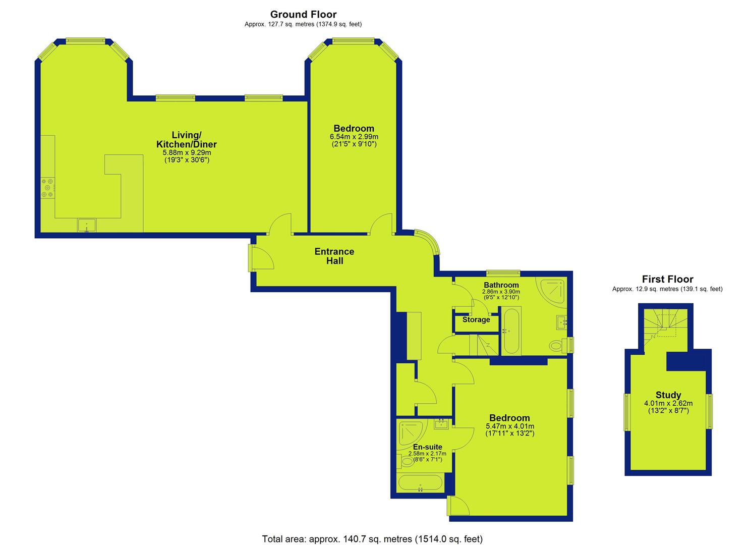11C, Western Terrace, Nottingham floorplan