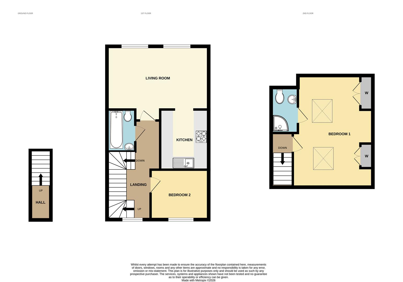 Apartment 3, Nicholson Court, Beverley floorplan
