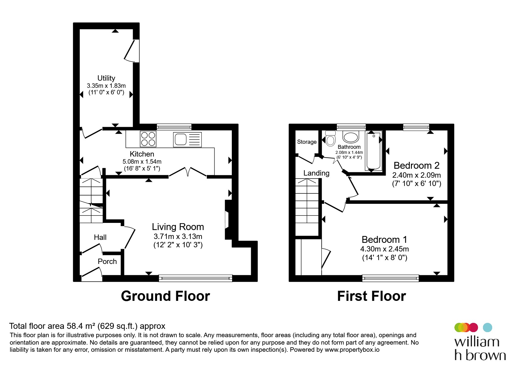 923, Great Horton Road, Bradford floorplan