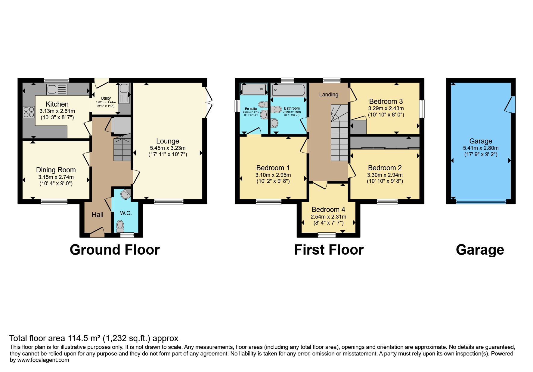 7, Willow Gardens, Sutton-in-ashfield floorplan