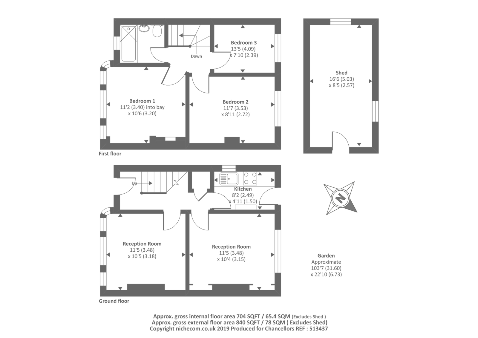 68 Arthray Road, Arthray Road, Oxford floorplan