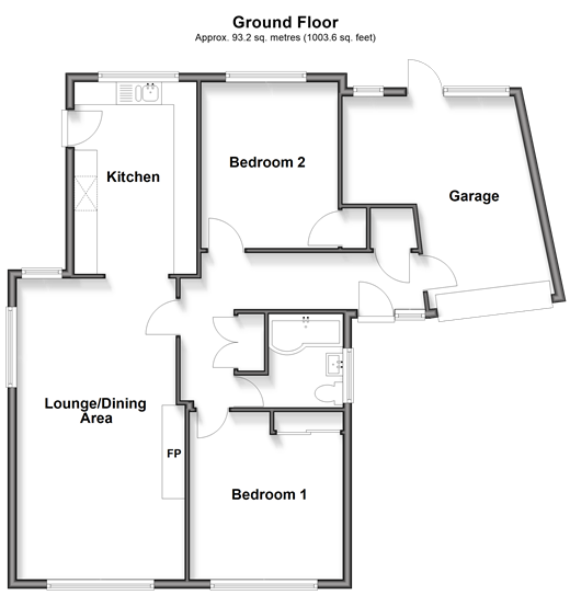 Horsham Road Rusper, Horsham floorplan