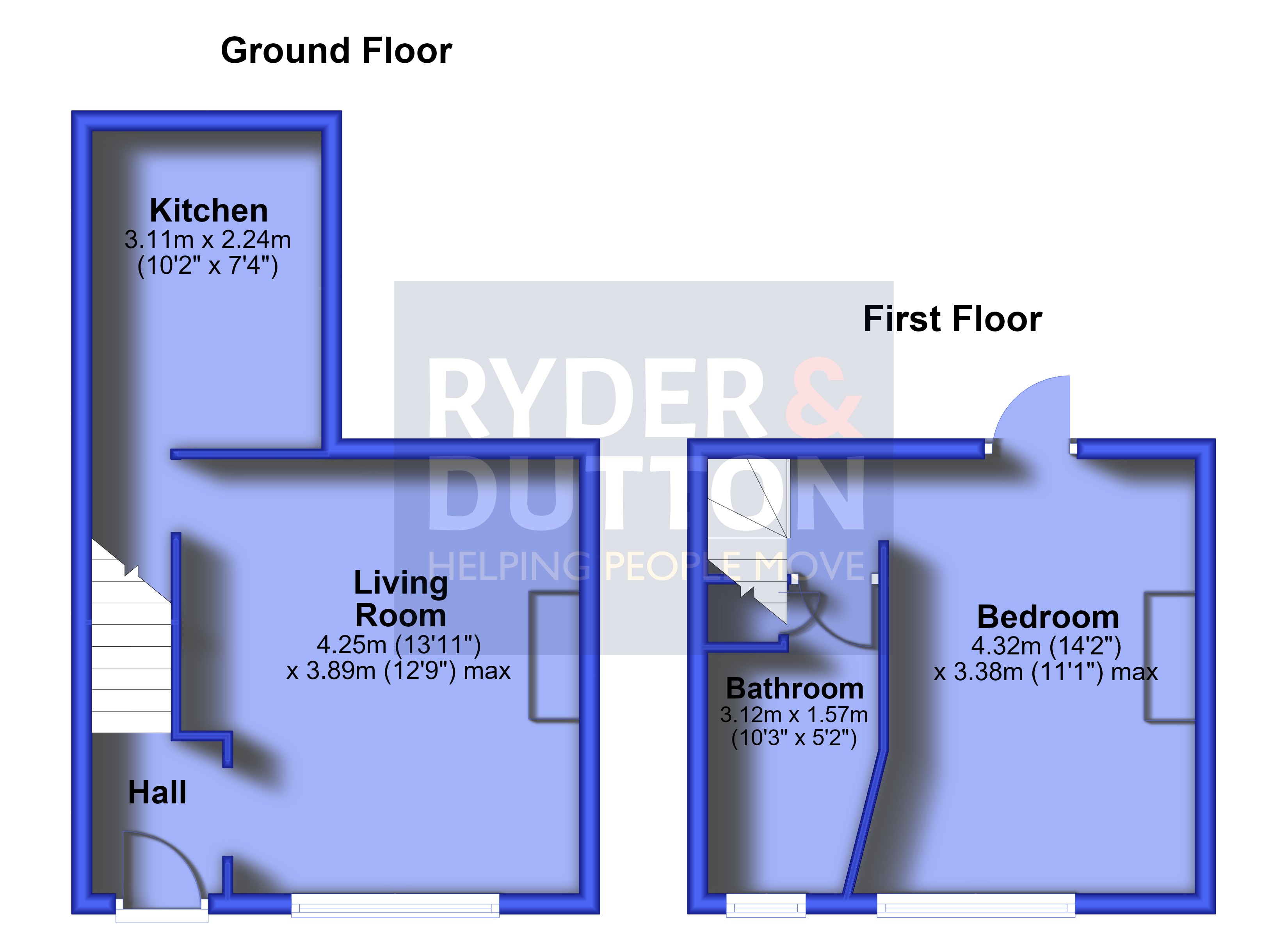 Stoney Royd Terrace, West Yorkshire floorplan