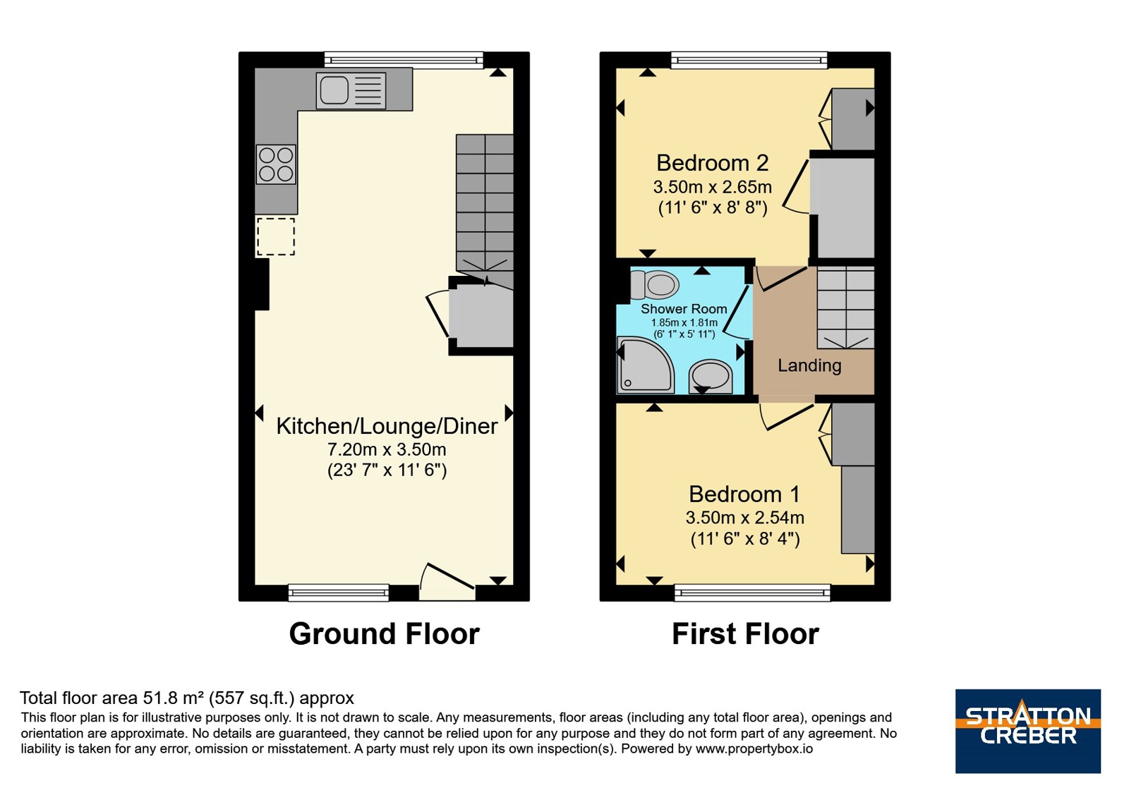 90, Manor Villas, Newquay floorplan